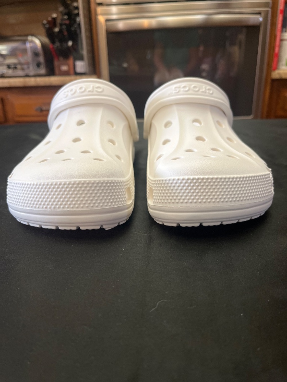 Like New Pair of CROCS Bays Clogs. Sz. 10 . - Picture 4 of 13